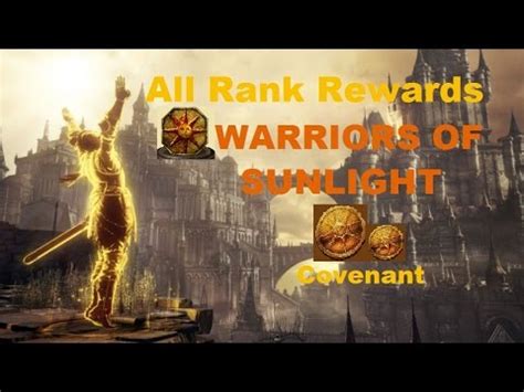 sunlight covenant dark souls 3|sunlight warrior rewards.